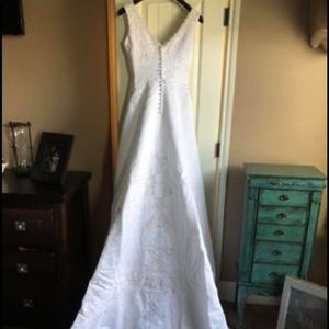 Wedding Dress A-line size 10